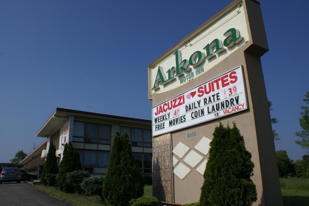Arkona Motel Niagara Falls Eksteriør billede